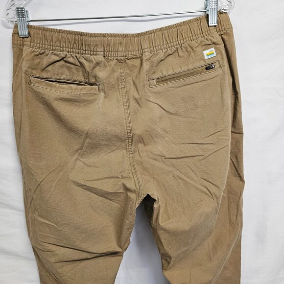 Vuori The Rise The Shine Drawstring Waist Men Pants Size L Brown - Picture 5 of 10